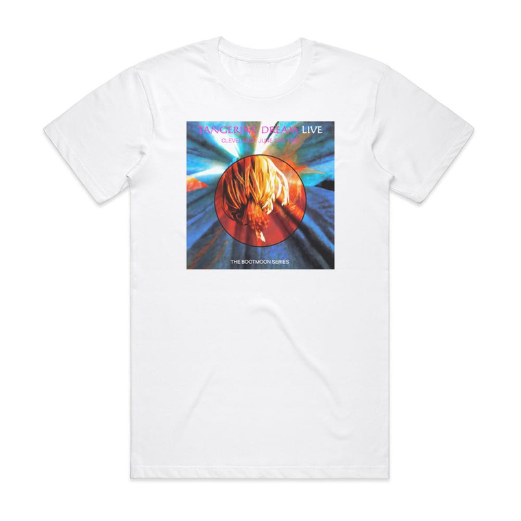 Tangerine Dream The Bootmoon Series Cleveland June 24Th 1986 Album Cover T-Shirt White