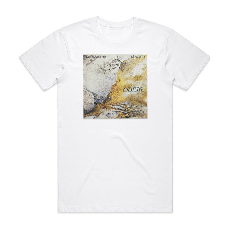 Tangerine Dream Cyclone Album Cover T-Shirt White