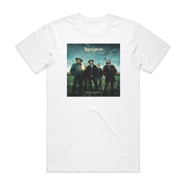 The Magpie Salute High Water I Album Cover T-Shirt White