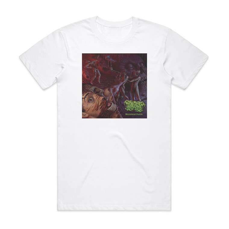 Thirteen Bled Promises Heliopause Fleets Album Cover T-Shirt White