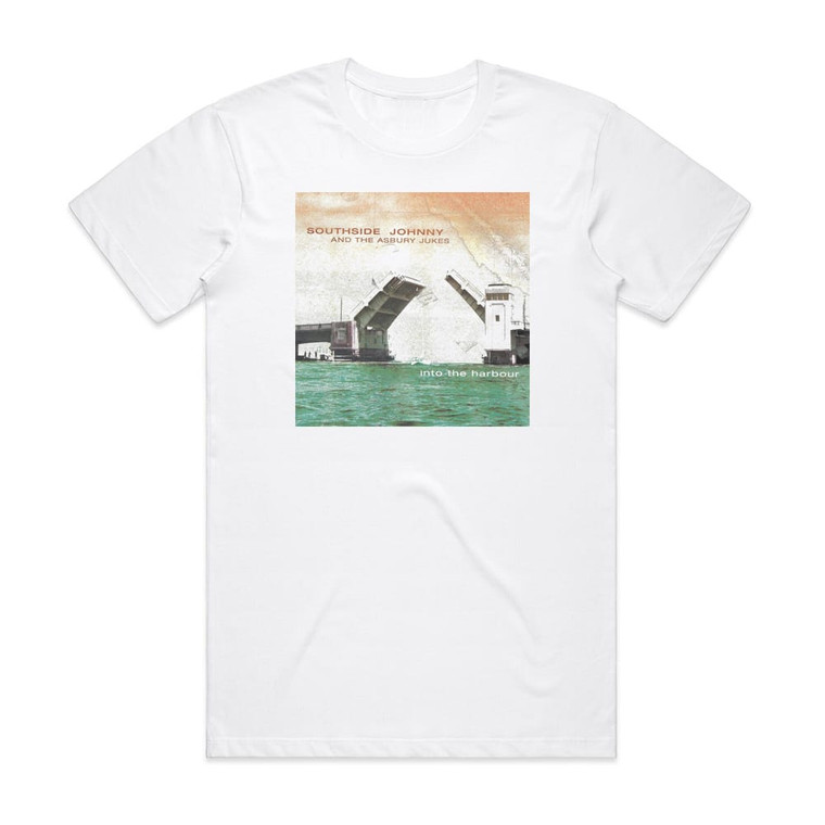 The Southside Johnny and Asbury Jukes Into The Harbour Album Cover T-Shirt White