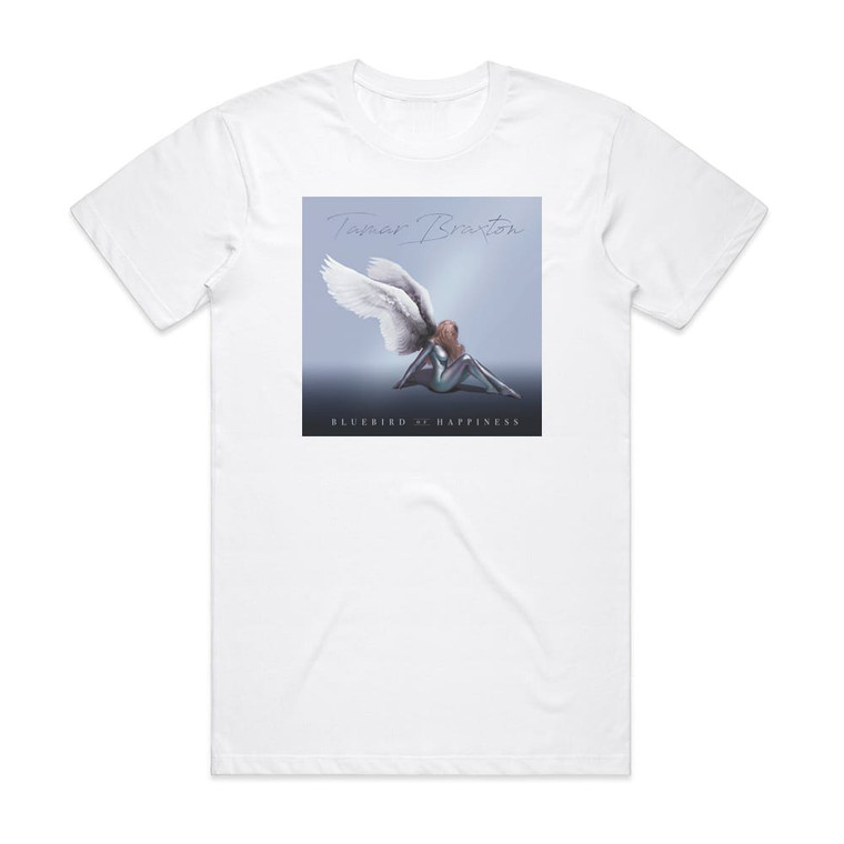 Tamar Braxton Bluebird Of Happiness Album Cover T-Shirt White