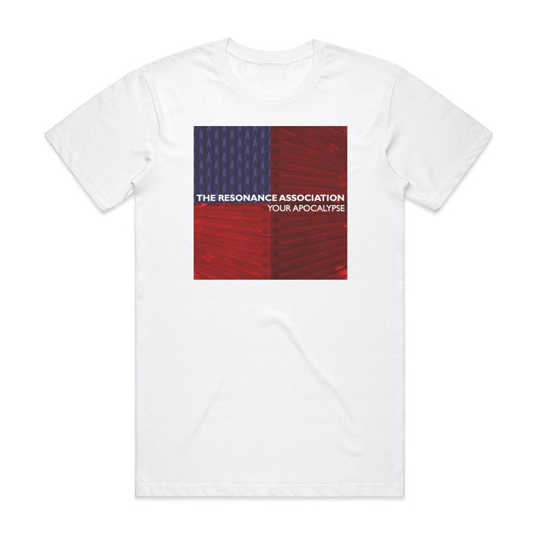 The Resonance Association Your Apocalypse Album Cover T-Shirt White