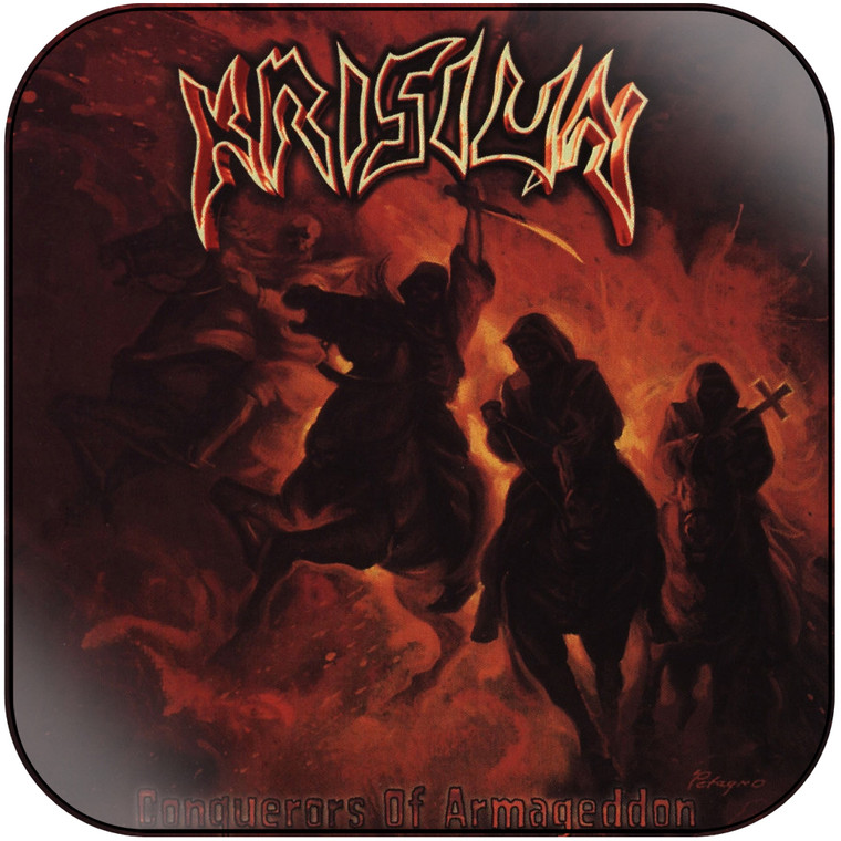 Krisiun Conquerors Of Armageddon Album Cover Sticker