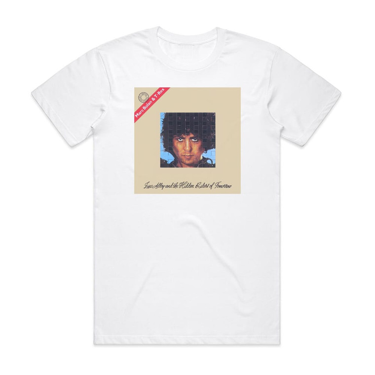T Rex Zinc Alloy And The Hidden Riders Of Tomorrow Album Cover T-Shirt White