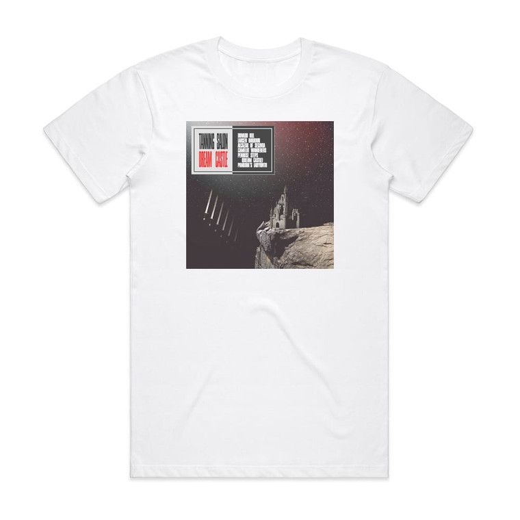 Tanning Salon Dream Castles Album Cover T-Shirt White