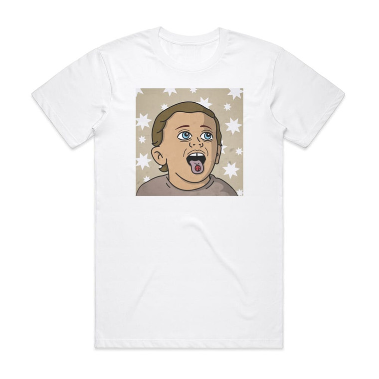 The Hatters  3 Album Cover T-Shirt White