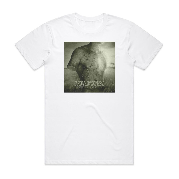 Tardive Dyskinesia Distorting Point Of View Album Cover T-Shirt White Tardive Dyskinesia Distorting Point Of View Album Cover T-Shirt White