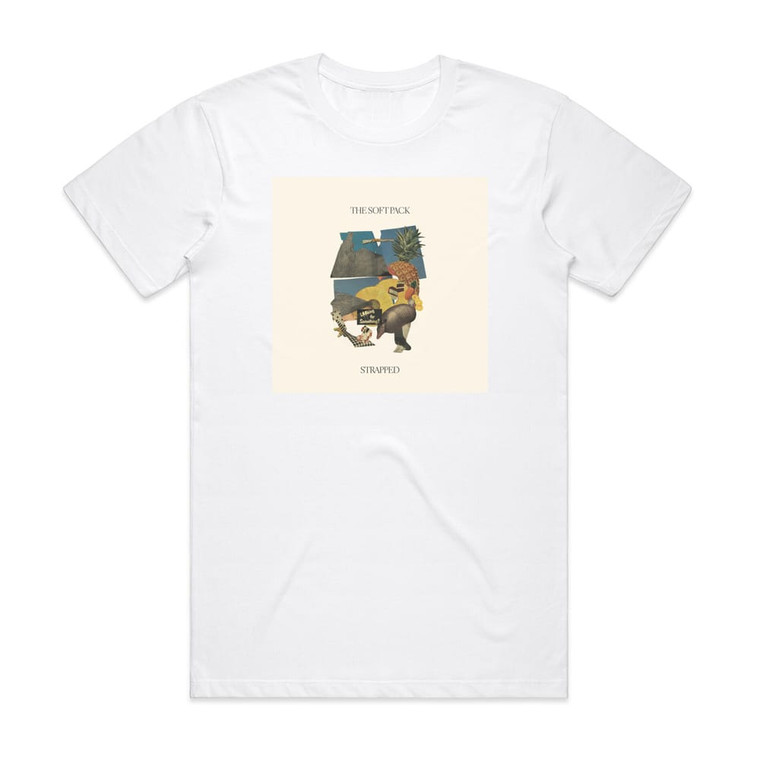 The Soft Pack Strapped Album Cover T-Shirt White