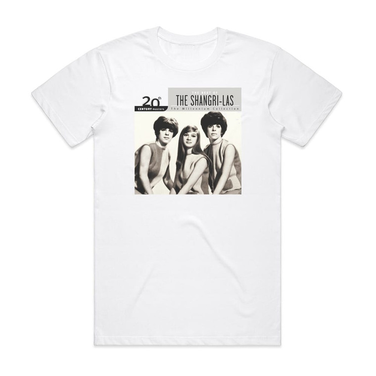 The Shangri-Las 20Th Century Masters The Millennium Collection The Best Of T Album Cover T-Shirt White