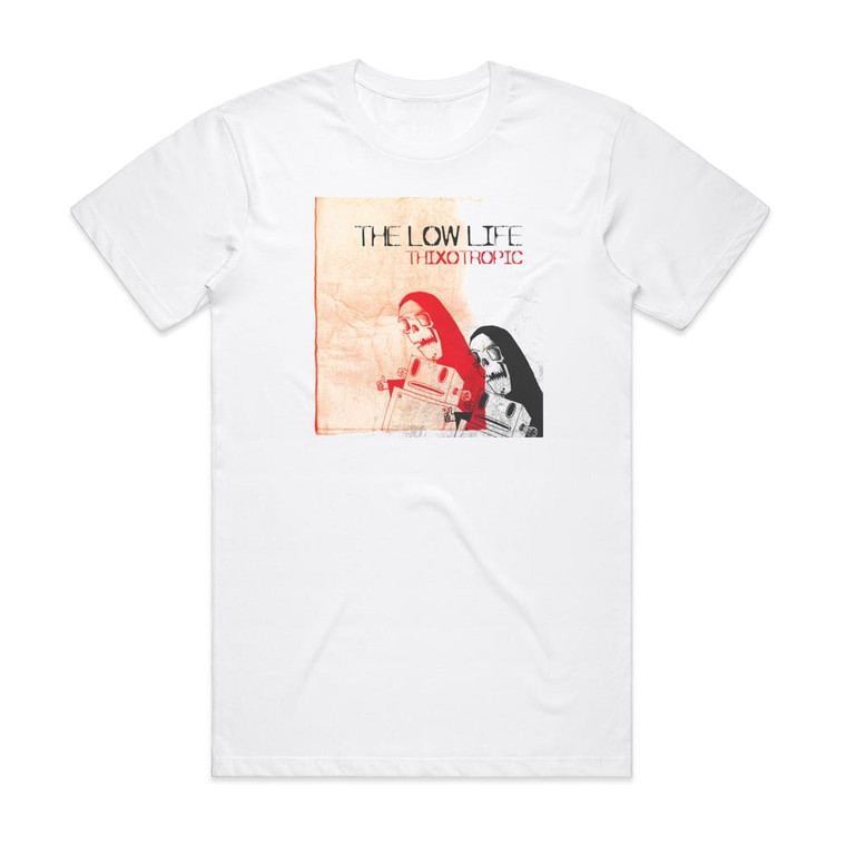 The Low Life Thixotropic Album Cover T-Shirt White
