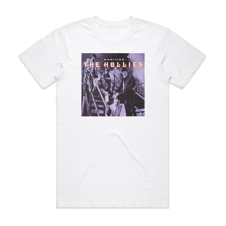 The Hollies Rarities Album Cover T-Shirt White