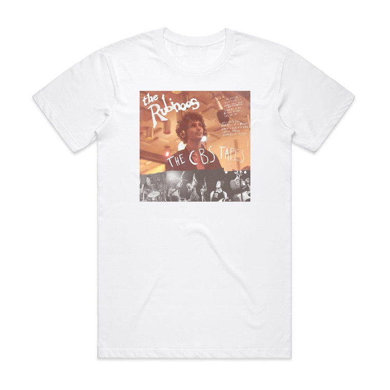 The Rubinoos The Cbs Tapes Album Cover T-Shirt White