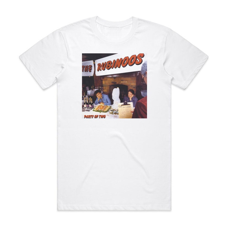 The Rubinoos Party Of Two Album Cover T-Shirt White