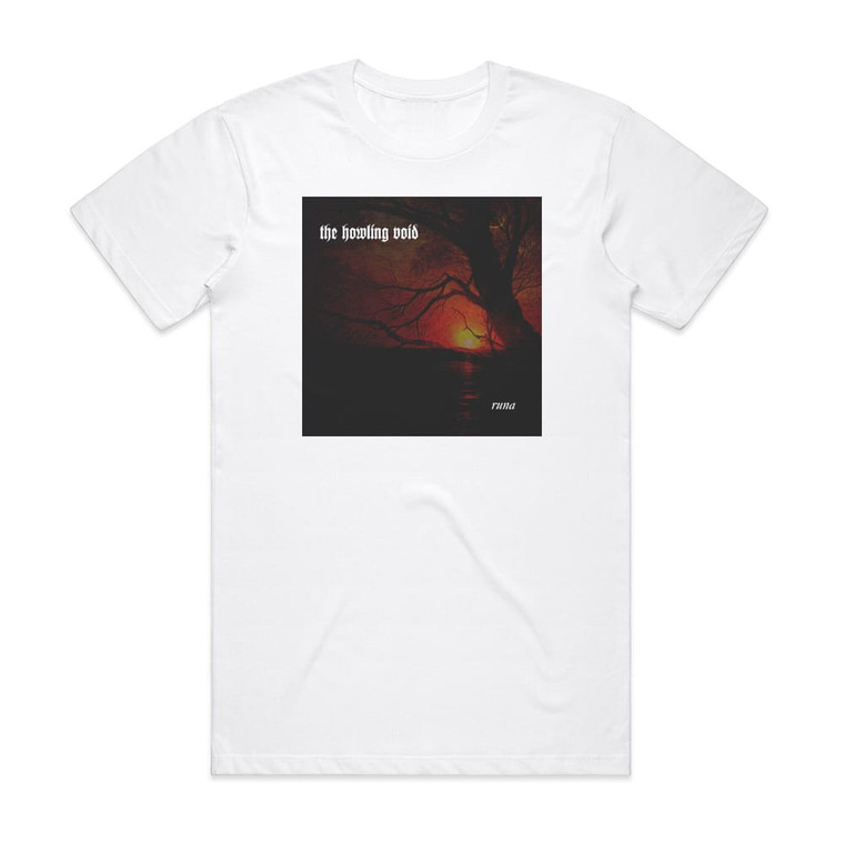 The Howling Void Runa Album Cover T-Shirt White