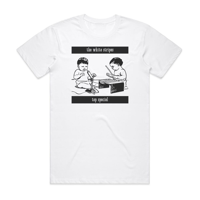 The White Stripes Top Special Album Cover T-Shirt White