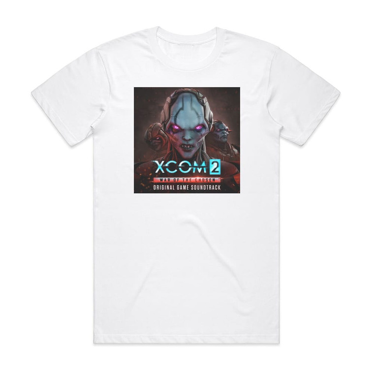 Timothy Michael Wynn Xcom 2 War Of The Chosen Original Game Soundtrack Album Cover T-Shirt White