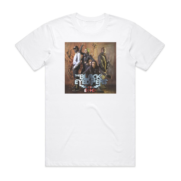 The Black Eyed Peas The End 2 Album Cover T-Shirt White