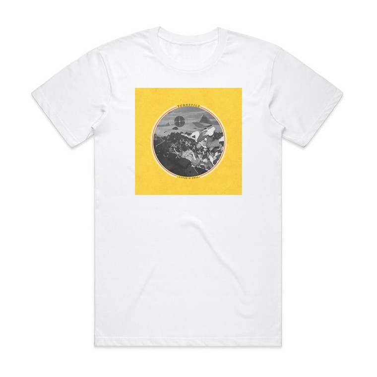 Turnstile Time Space Album Cover T-Shirt White
