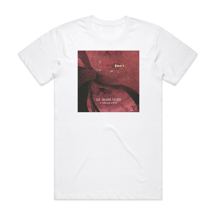 The Juliana Theory A Dream Away Album Cover T-Shirt White The Juliana Theory A Dream Away Album Cover T-Shirt White