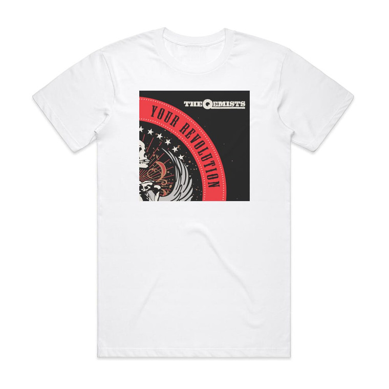 The Qemists Your Revolution Album Cover T-Shirt White