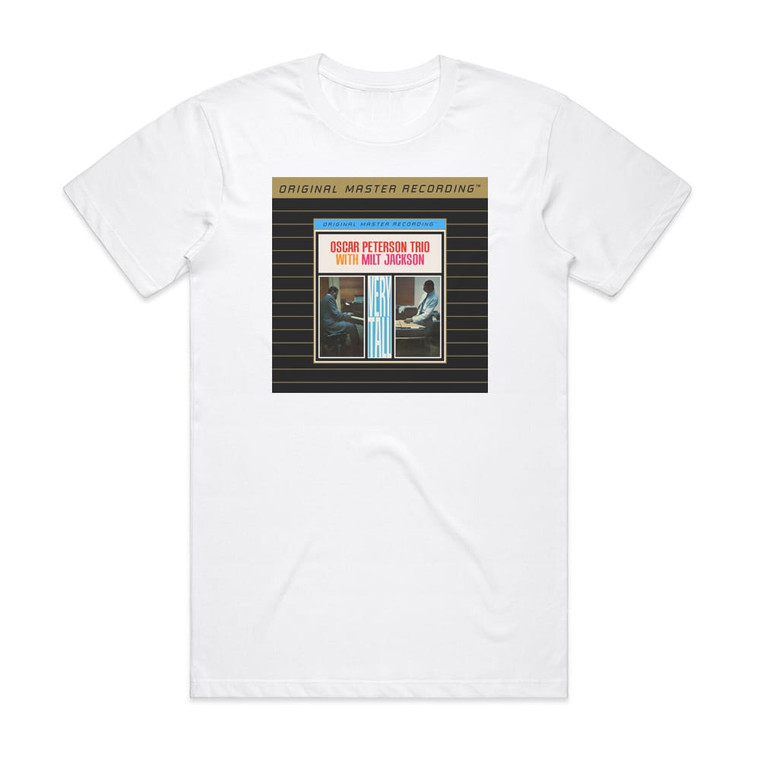 The Oscar Peterson Trio Very Tall 1 Album Cover T-Shirt White