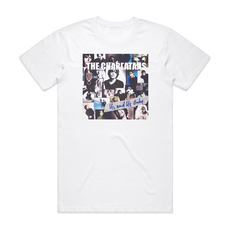 The Charlatans Us And Us Only Album Cover T-Shirt White