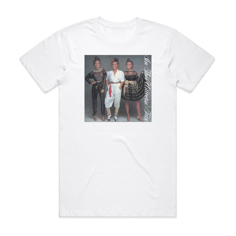 Trix In This Universe Album Cover T-Shirt White