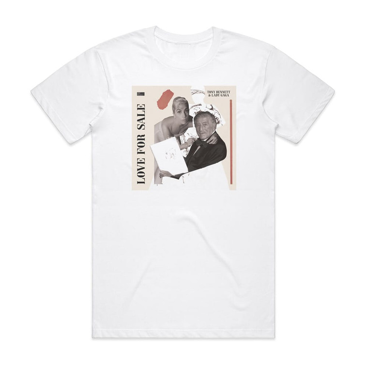 Tony Bennett Love For Sale Album Cover T-Shirt White