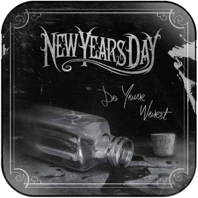New Years Day Do Your Worst Album Cover Sticker
