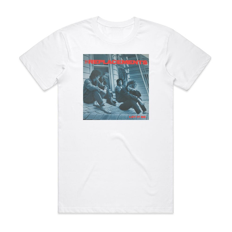 The Replacements Let It Be Album Cover T-Shirt White