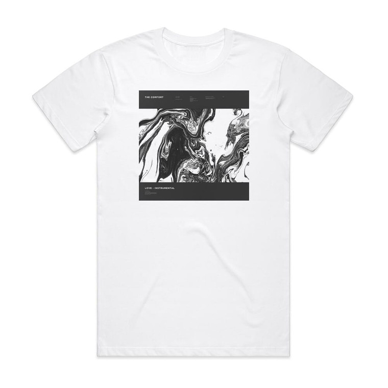 The Comfort Love Instrumental Album Cover T-Shirt White