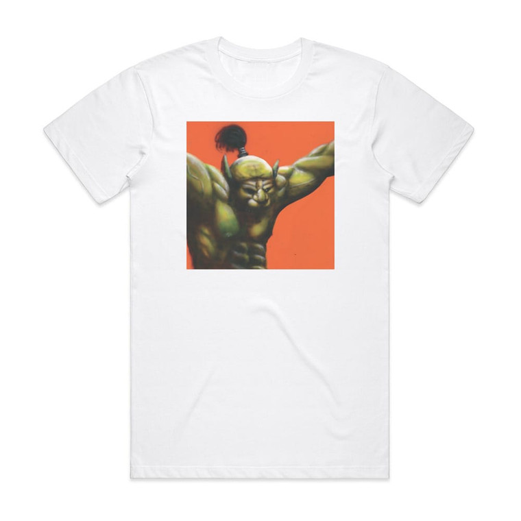 Thee Oh Sees Face Stabber Album Cover T-Shirt White