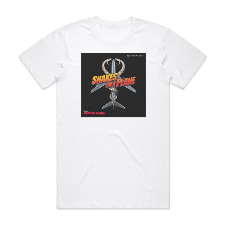 Trevor Rabin Snakes On A Plane Album Cover T-Shirt White