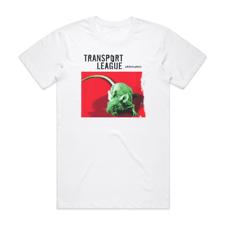 Transport League Satanic Panic Album Cover T-Shirt White