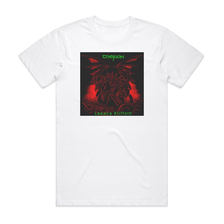 Therion Lepaca Kliffoth Album Cover T-Shirt White