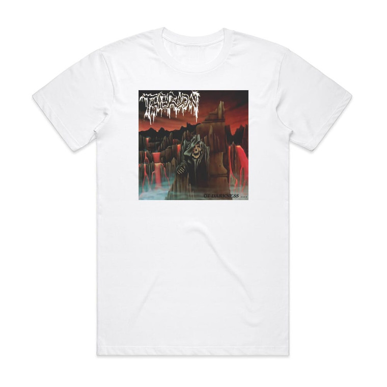 Therion Of Darkness 2 Album Cover T-Shirt White