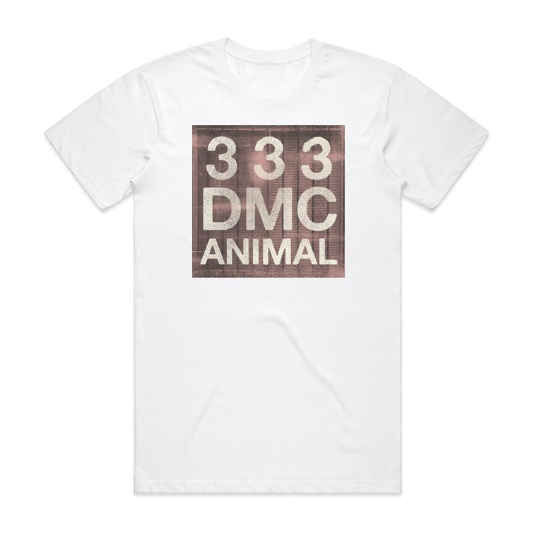 THE FEVER 333 Animal J Randy X Nellz R333Mix Album Cover T-Shirt White