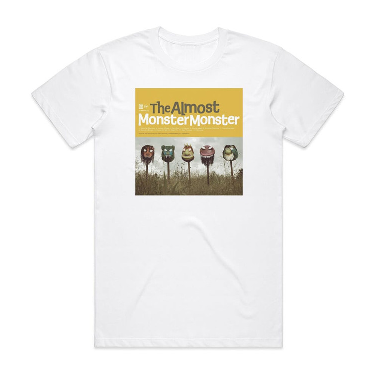 The Almost Monster Monster Album Cover T-Shirt White
