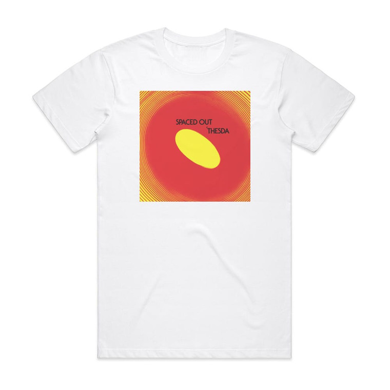 Thesda Spaced Out Album Cover T-Shirt White