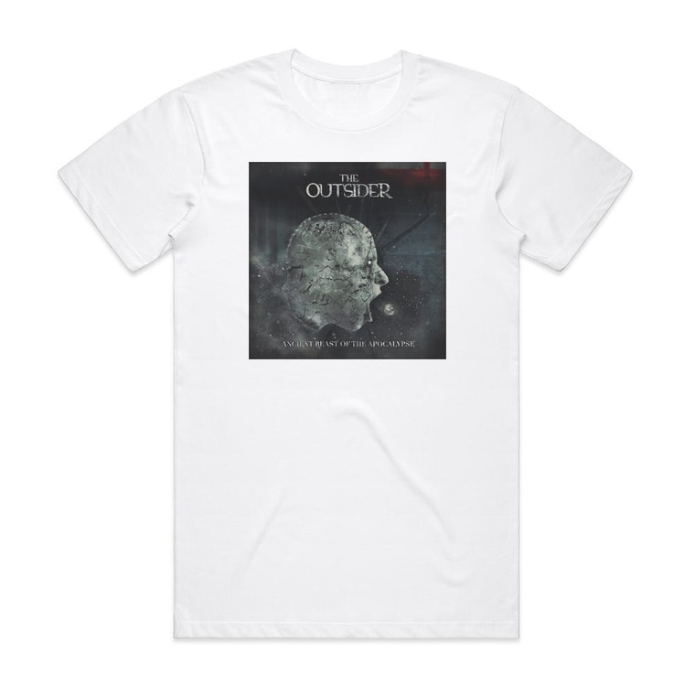 The Outsider Ancient Beast Of The Apocalypse Album Cover T-Shirt White