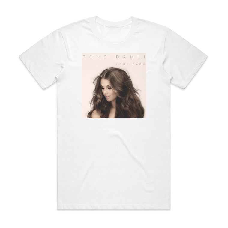 Tone Damli Aaberge Look Back Album Cover T-Shirt White