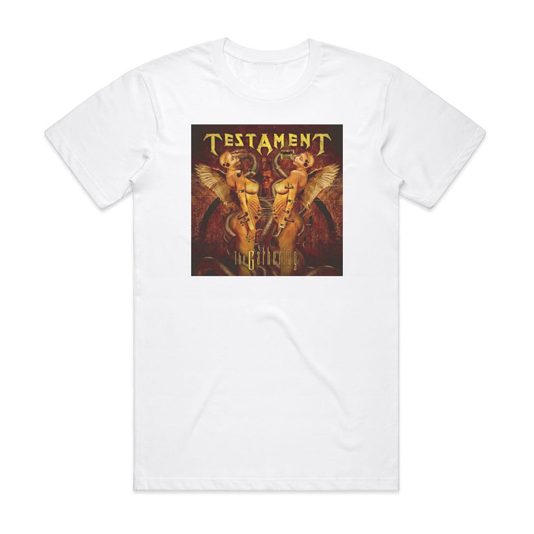 Testament The Gathering Album Cover T-Shirt White