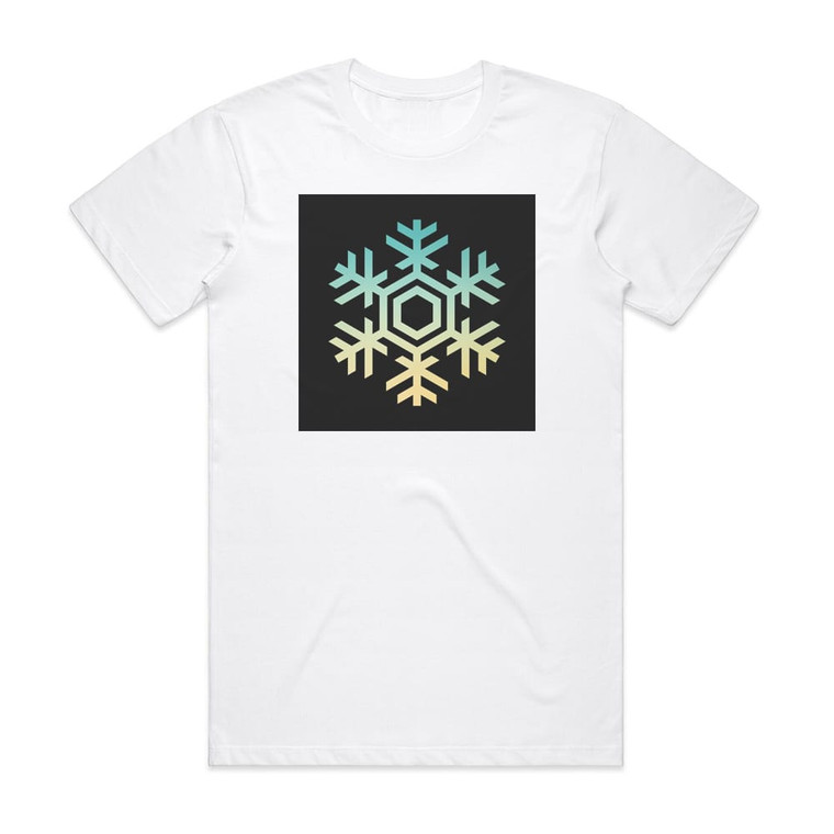 Throwing Snow Glower Clasp Album Cover T-Shirt White