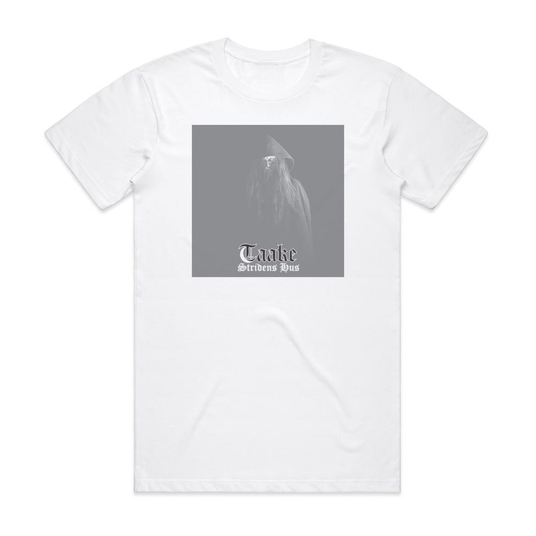 Taake Stridens Hus Album Cover T-Shirt White