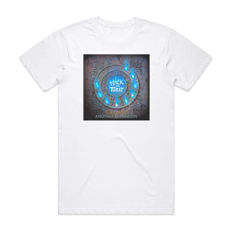 Trick or Treat Gemini Another Dimension Album Cover T-Shirt White
