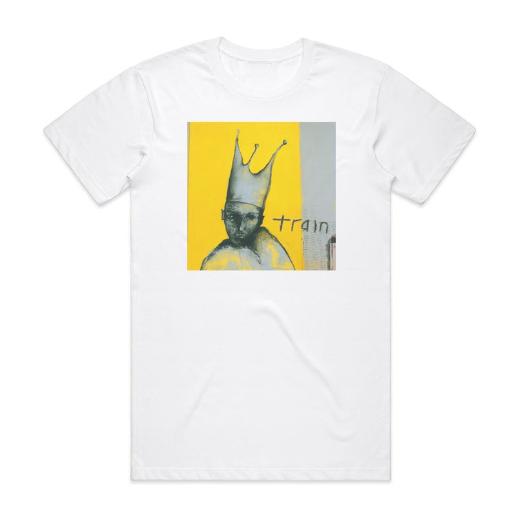 Train Train Album Cover T-Shirt White