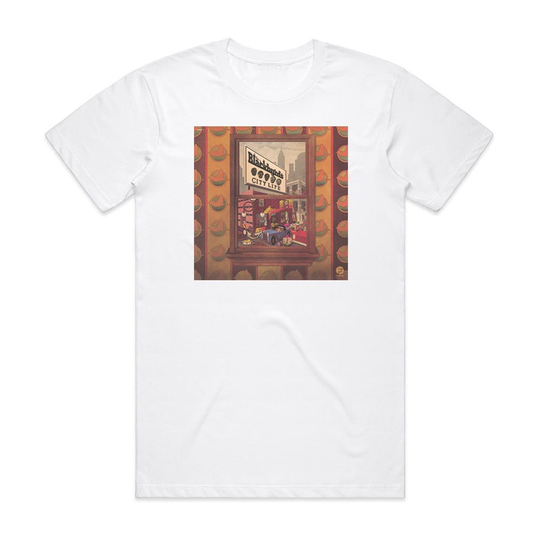 The Blackbyrds City Life Album Cover T-Shirt White