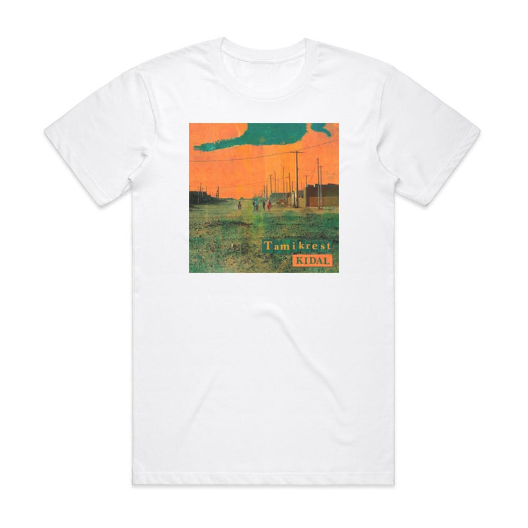 Tamikrest Kidal Album Cover T-Shirt White Tamikrest Kidal Album Cover T-Shirt White