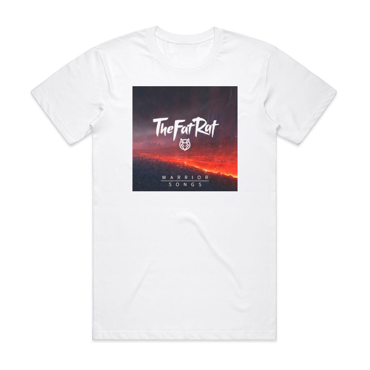 TheFatRat Warrior Songs Album Cover T-Shirt White